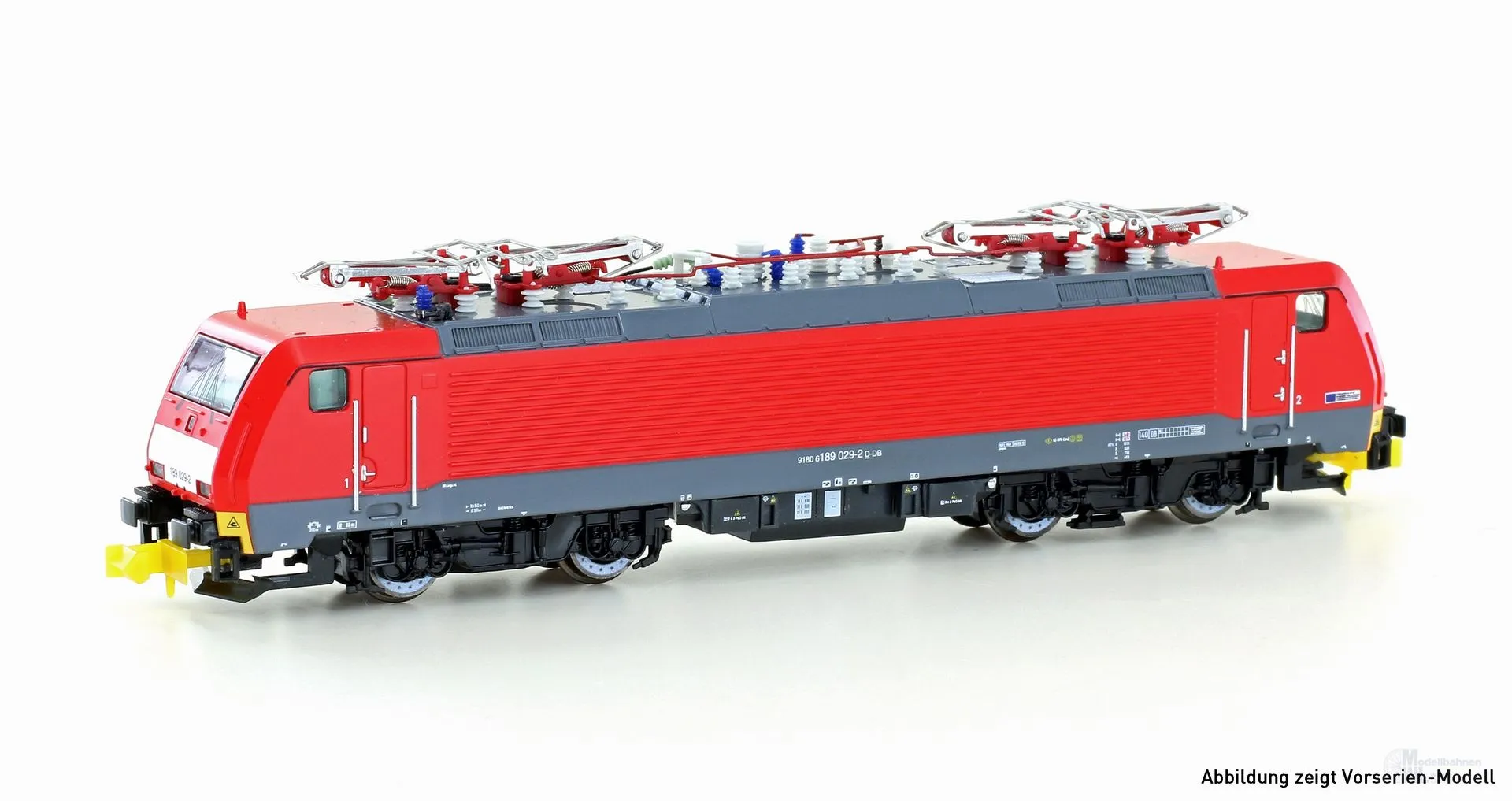 Hobbytrain 29272S - E-Lok BR 189 DB Cargo Ep.VI 2.Nr. ohne Logo N 1:160 Sound