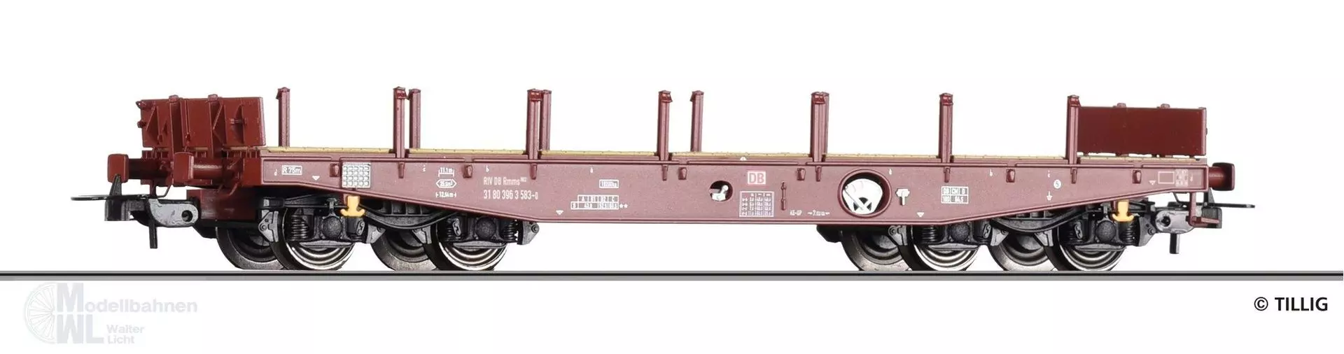 Tillig 77075 - Schwerlastwagen DB AG Ep.V Rmms 662 H0/GL