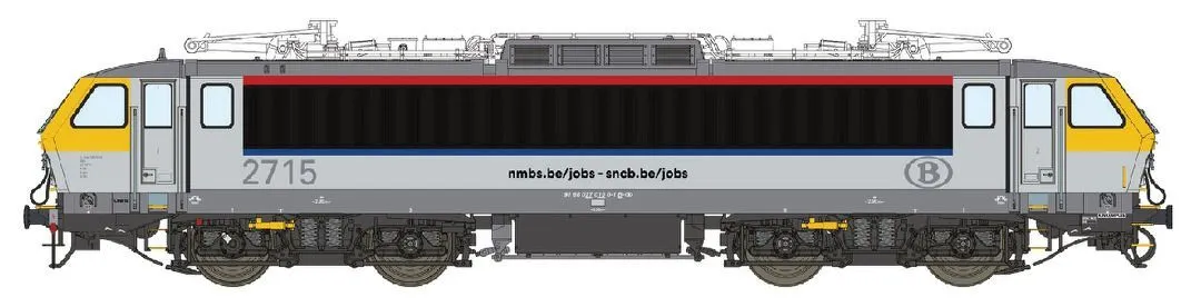 LS Models 12058DCS - E-Lok HLE 27 SNCB Ep.VI neues Design H0/GL Sound