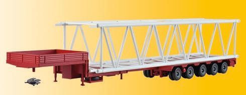 Kibri 15710 - GOLDHOFER 5-achs Tiefbettkombination mit Beladung H0 1:87