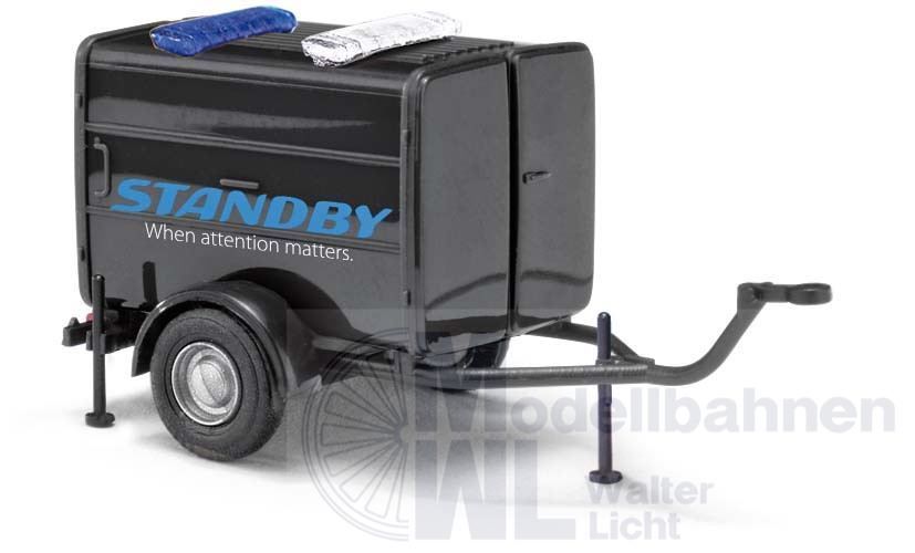 Busch 54906 - TSA Anhänger Standby H0 1:87 Busch 54906 - TSA Anhänger Standby H0 1:87