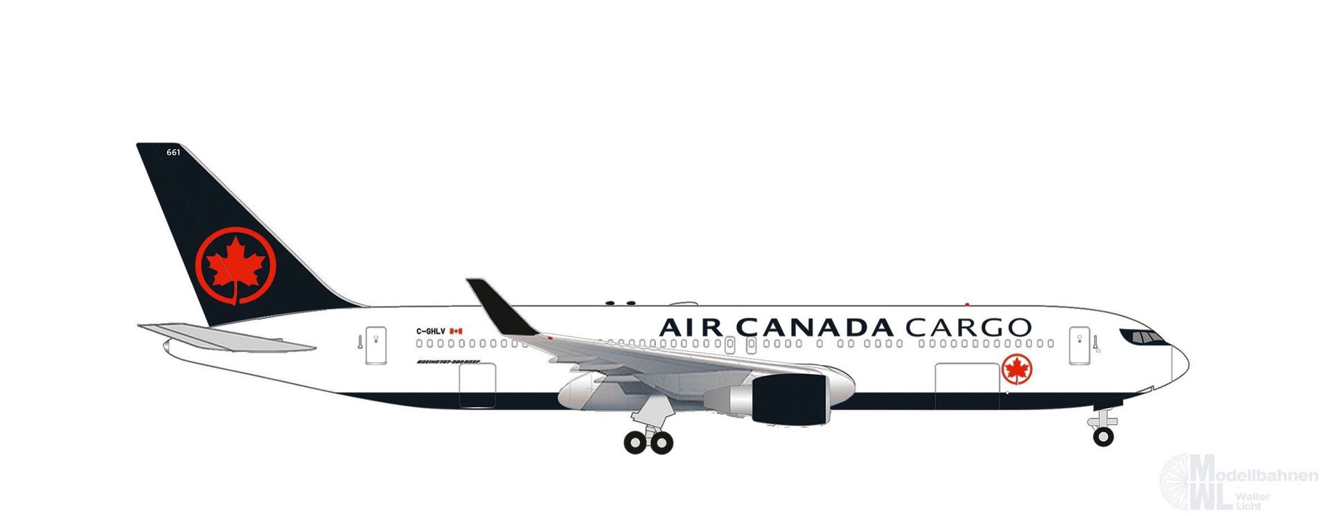 Herpa 539210 - Boeing 767-300F Air Canada Cargo 1:500