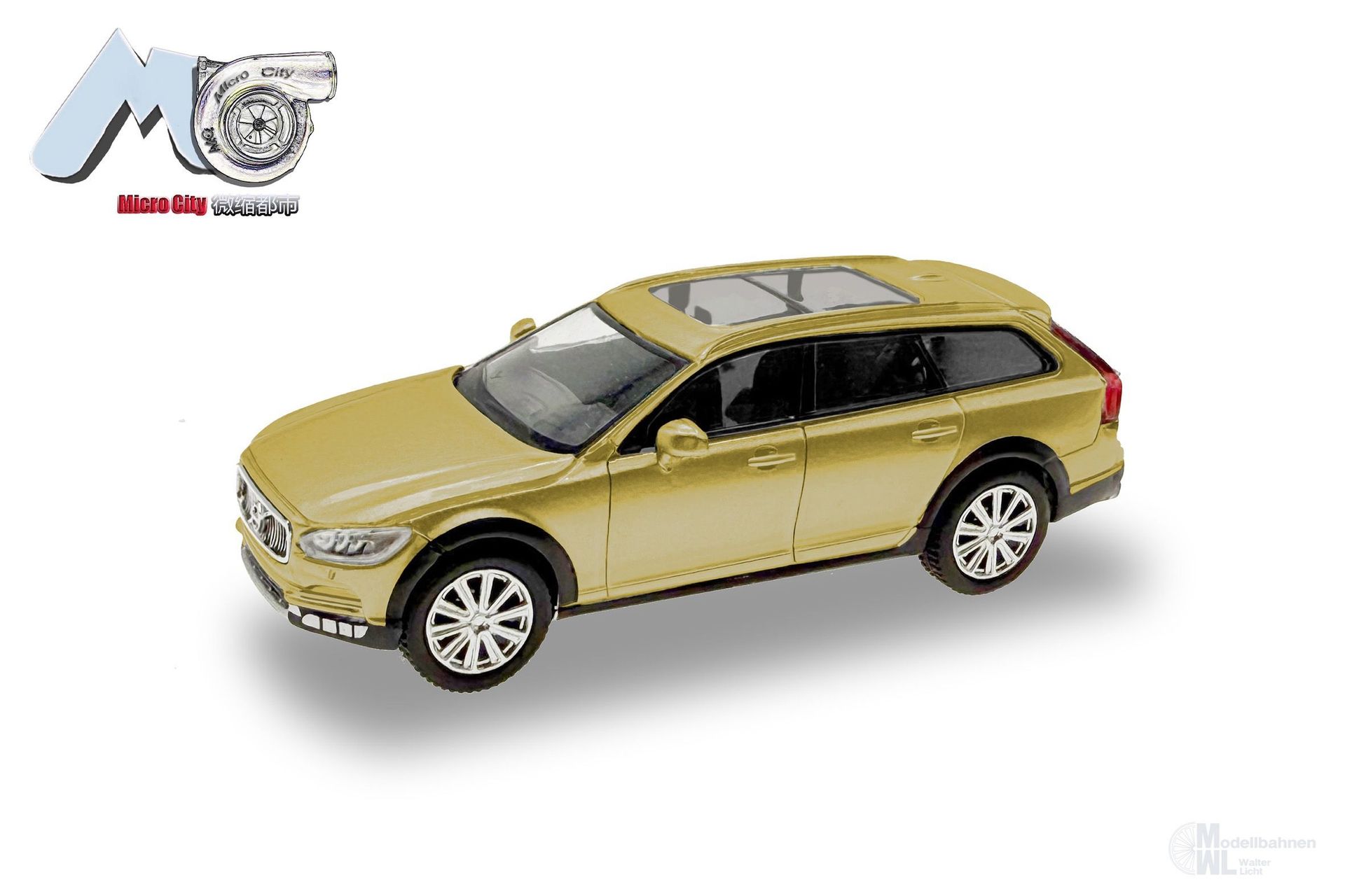 Herpa 87MC000021 - Volvo V90 gold (ab 2017) H0 1:87