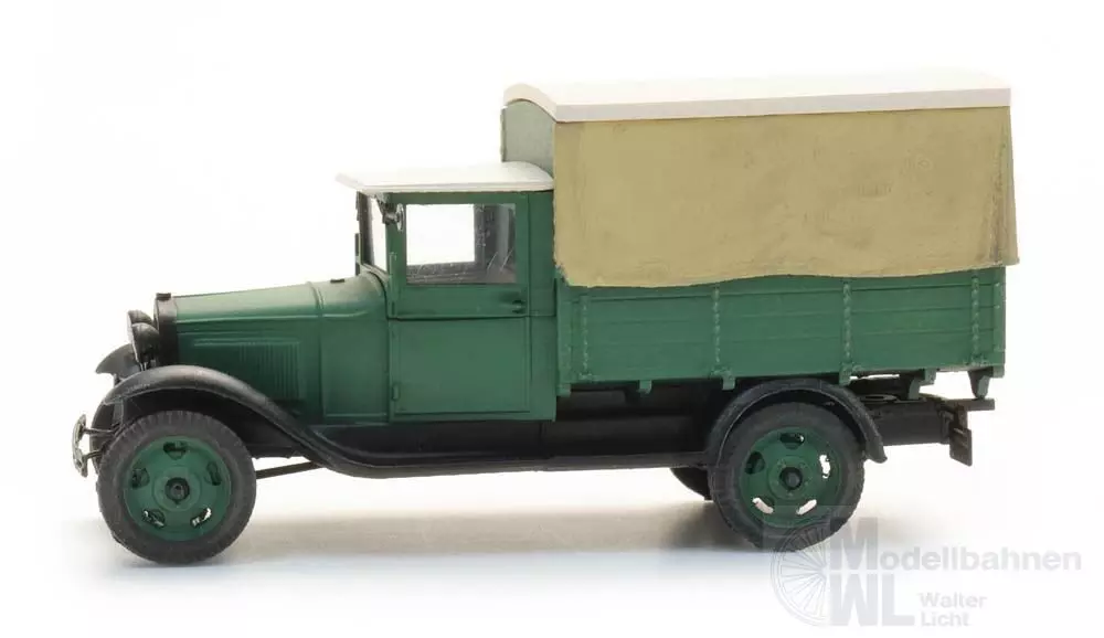 ARTITEC b.v. 387.665 - Ford Model AA Pritschenwagen grün Fertigmodell H0 1:87