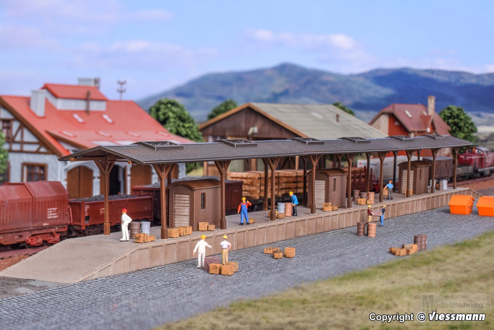 Vollmer 47541 - Laderampe fünfteilig N 1:160