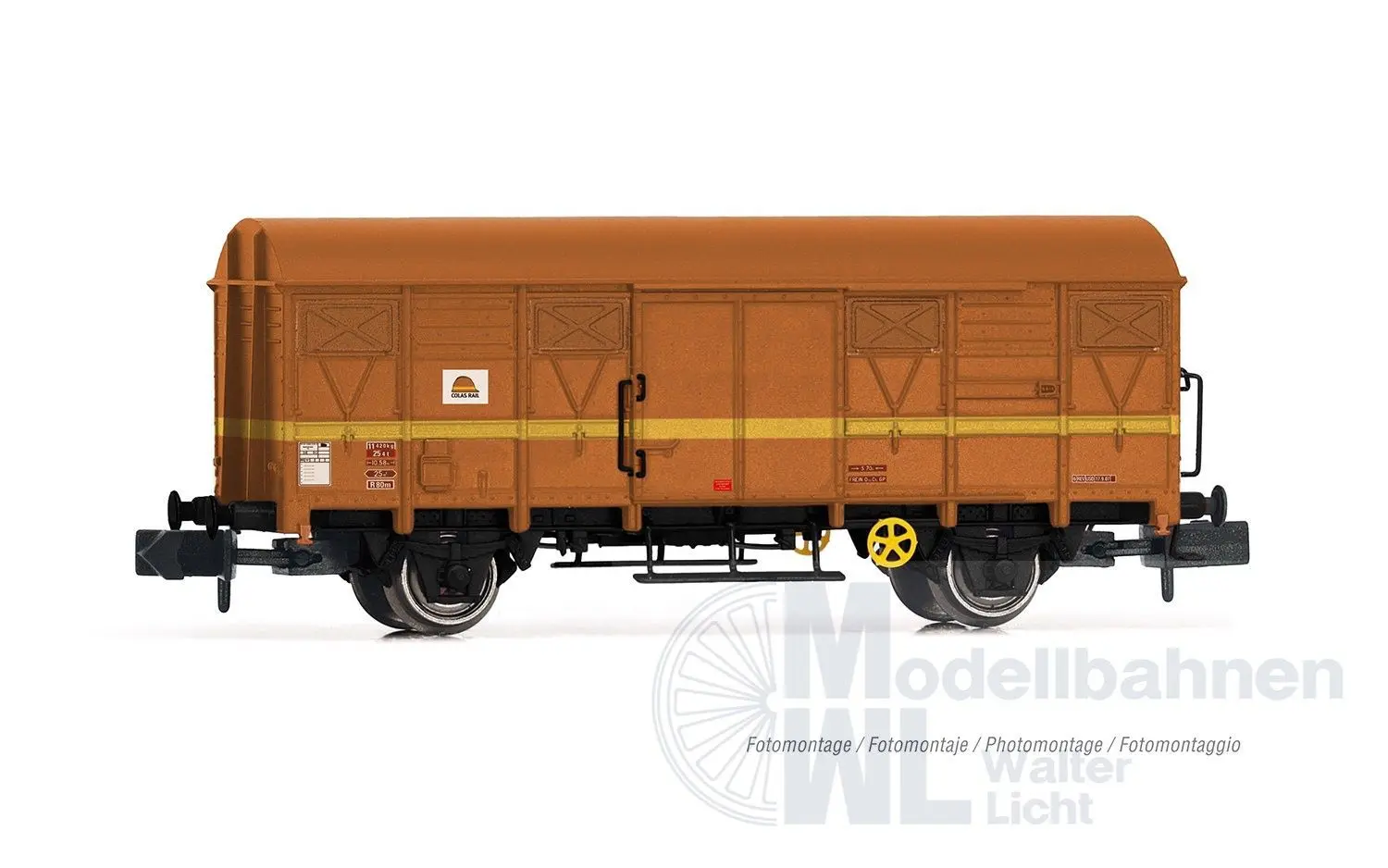 Arnold 6679 - Güterwagen Set Colas Rail Ep.V 2.tlg.  N 1:160