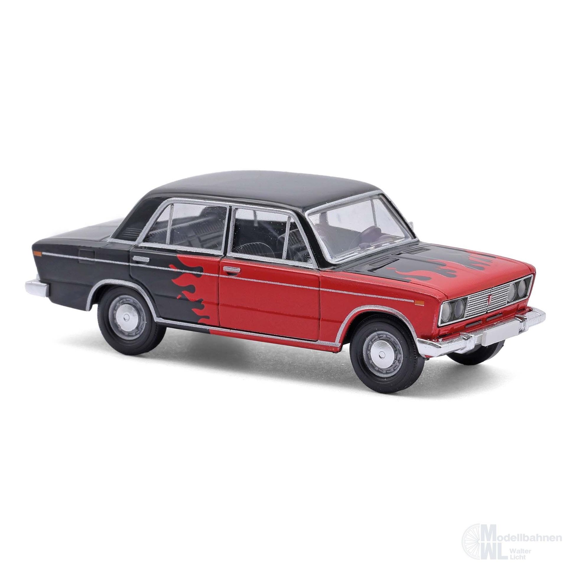 Busch 50567 - Lada 1600 Flammen H0 1:87