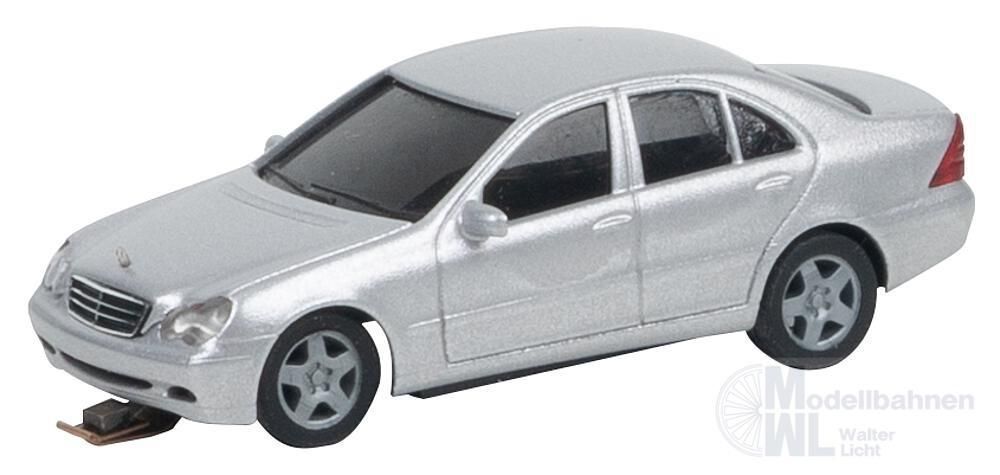 Faller 161425 - Mercedes-Benz C-Klasse W 203 silber HERPA H0 1:87