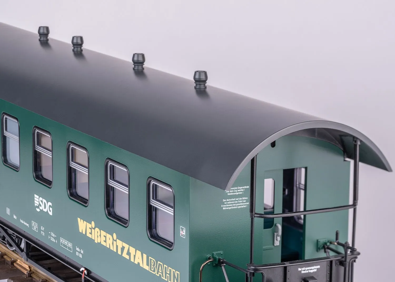 LGB 31390 - Personenwagen SDG Ep.VI Weißeritztalbahn KB 970-253 Spur G
