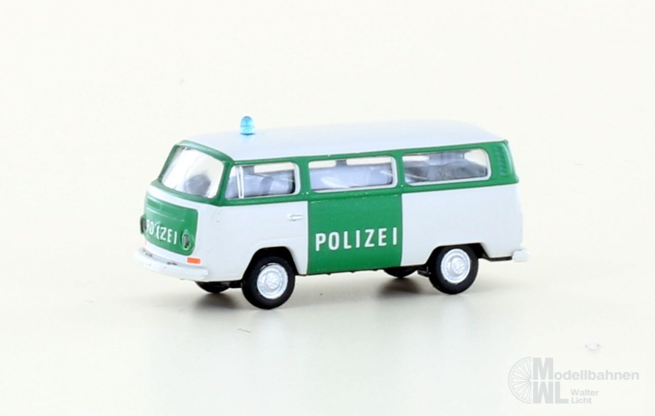 Lemke Minis 3958 - VW T2 Bus Polizei N 1:160
