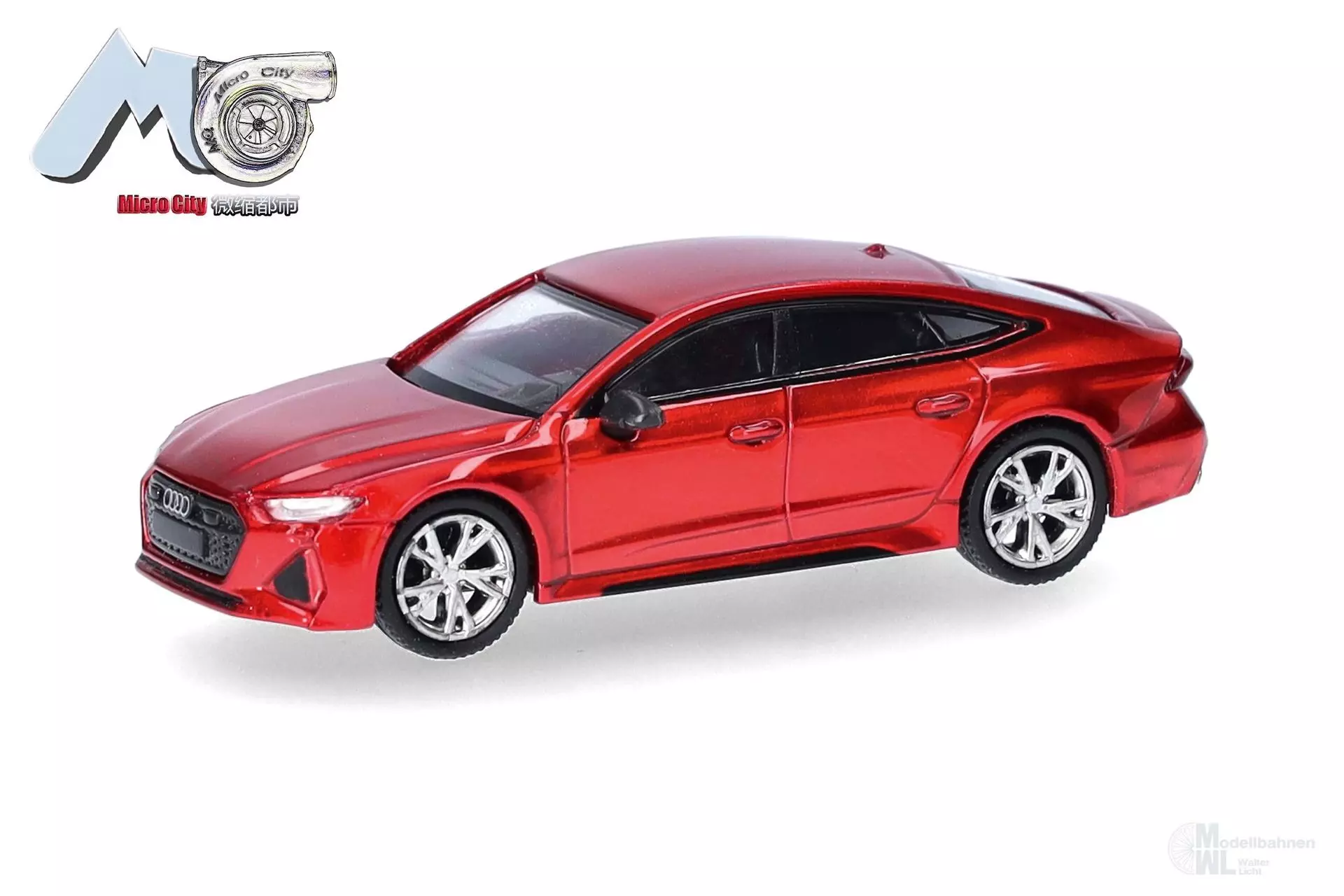 Herpa 87MC000085 - Audi RS7, rot H0 1:87