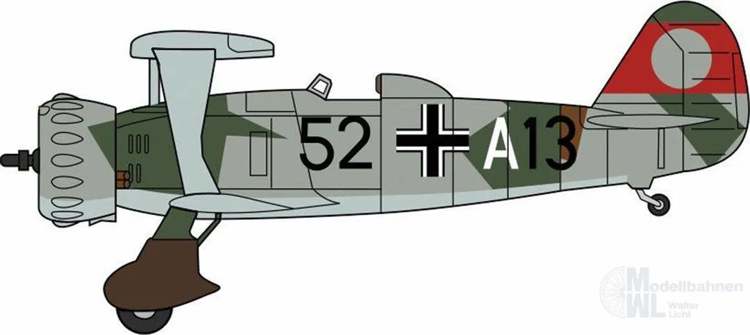 Herpa 81AC125S - Henschel 123, StG165 Immelmann 1:72