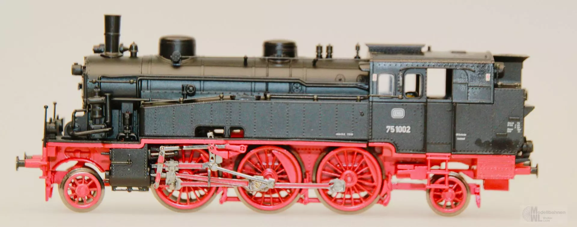 Liliput 131005 - Liliput - Dampflok BR 75 1002 DB Ep.III schwarz H0/GL