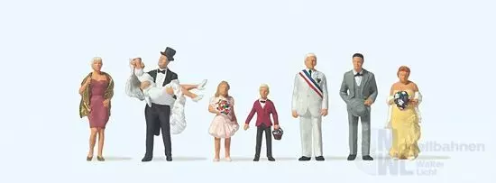 Preiser 10790 - Hochzeitsgesellschaft H0 1:87