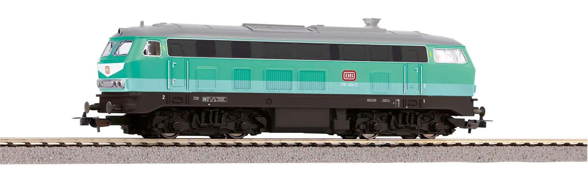 Piko 71396 - Diesellok BR 218 DB Ep.IV mintgrün H0/GL