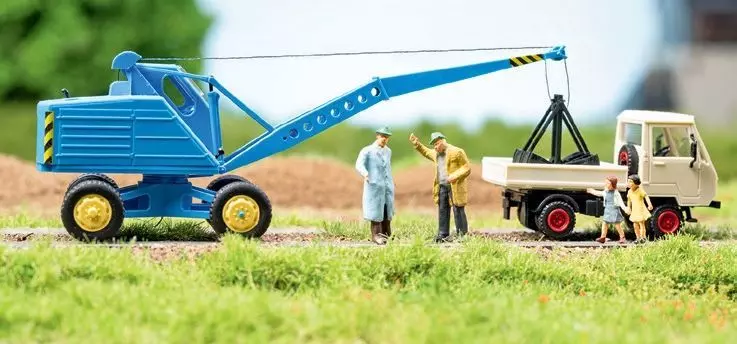 Auhagen 43692 - Lader T172 Melioration TT 1:120