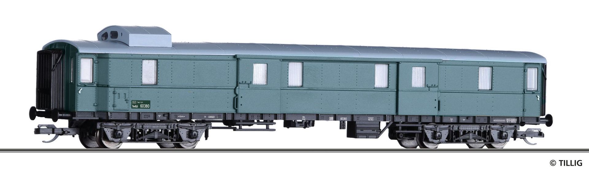 Tillig 13398 - Gepäckwagen ÖBB Ep.III D4üh TT 1:120