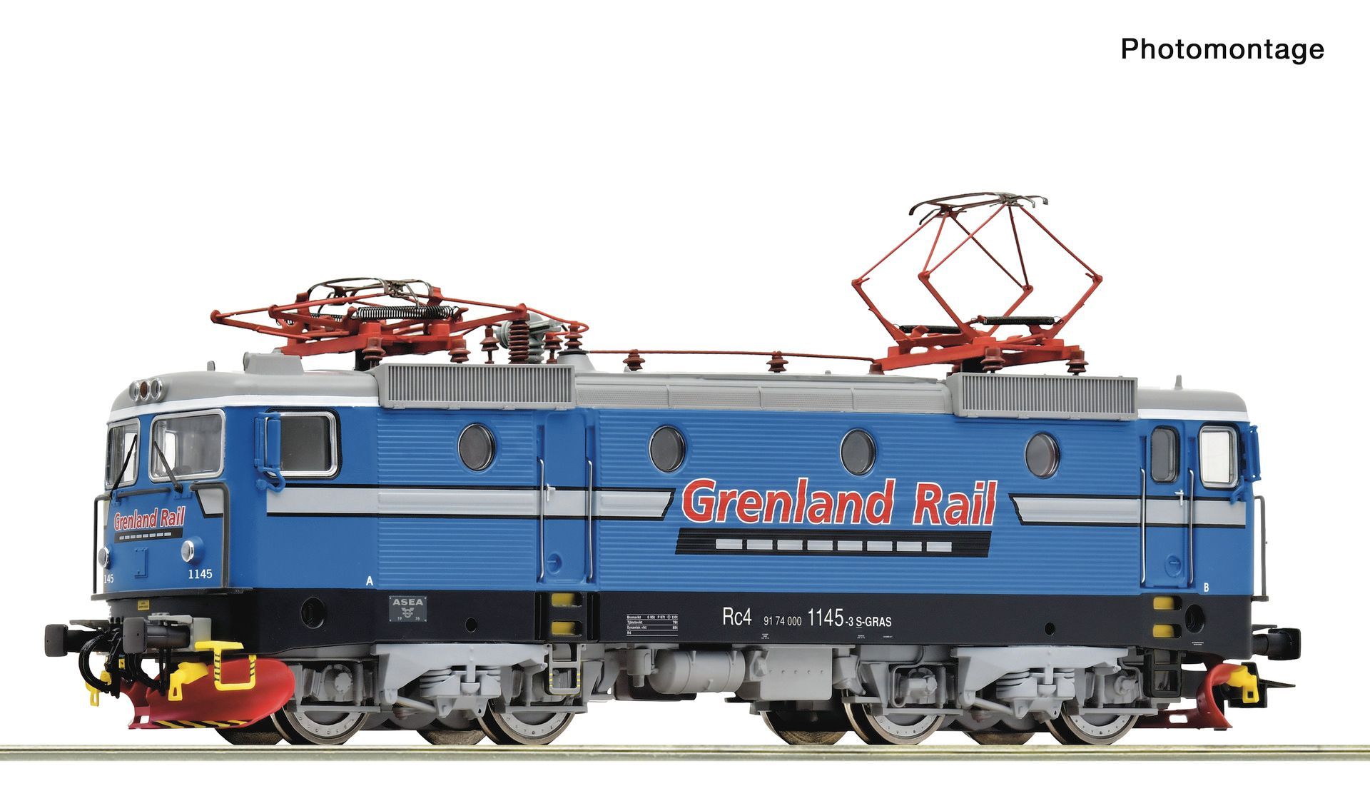 Roco 7520279 - E-Lok Rc 4 Greenland Rail H0/WS SOUND