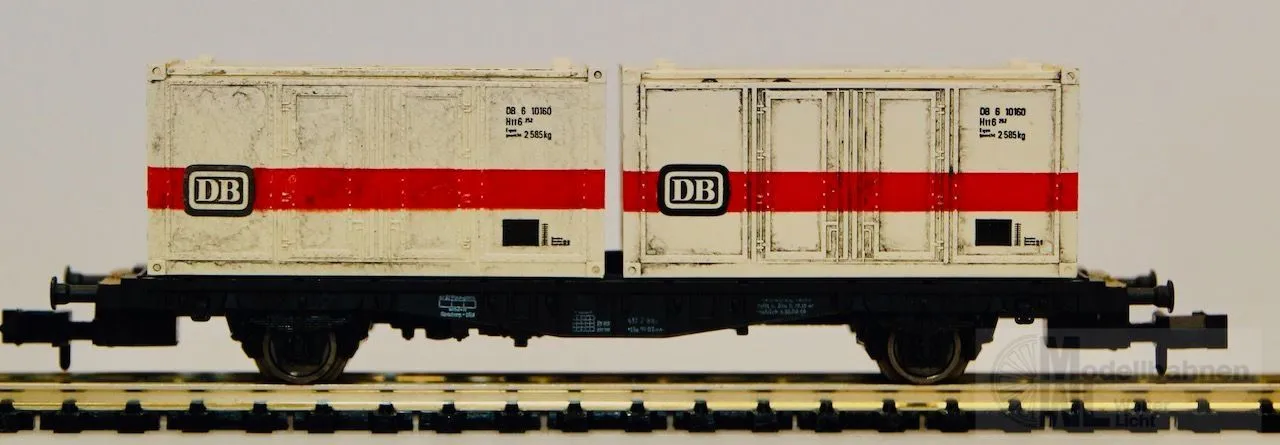 Fleischmann  - FLEISCHMANN - Containertragwagen DB Ep.IV N 1:160