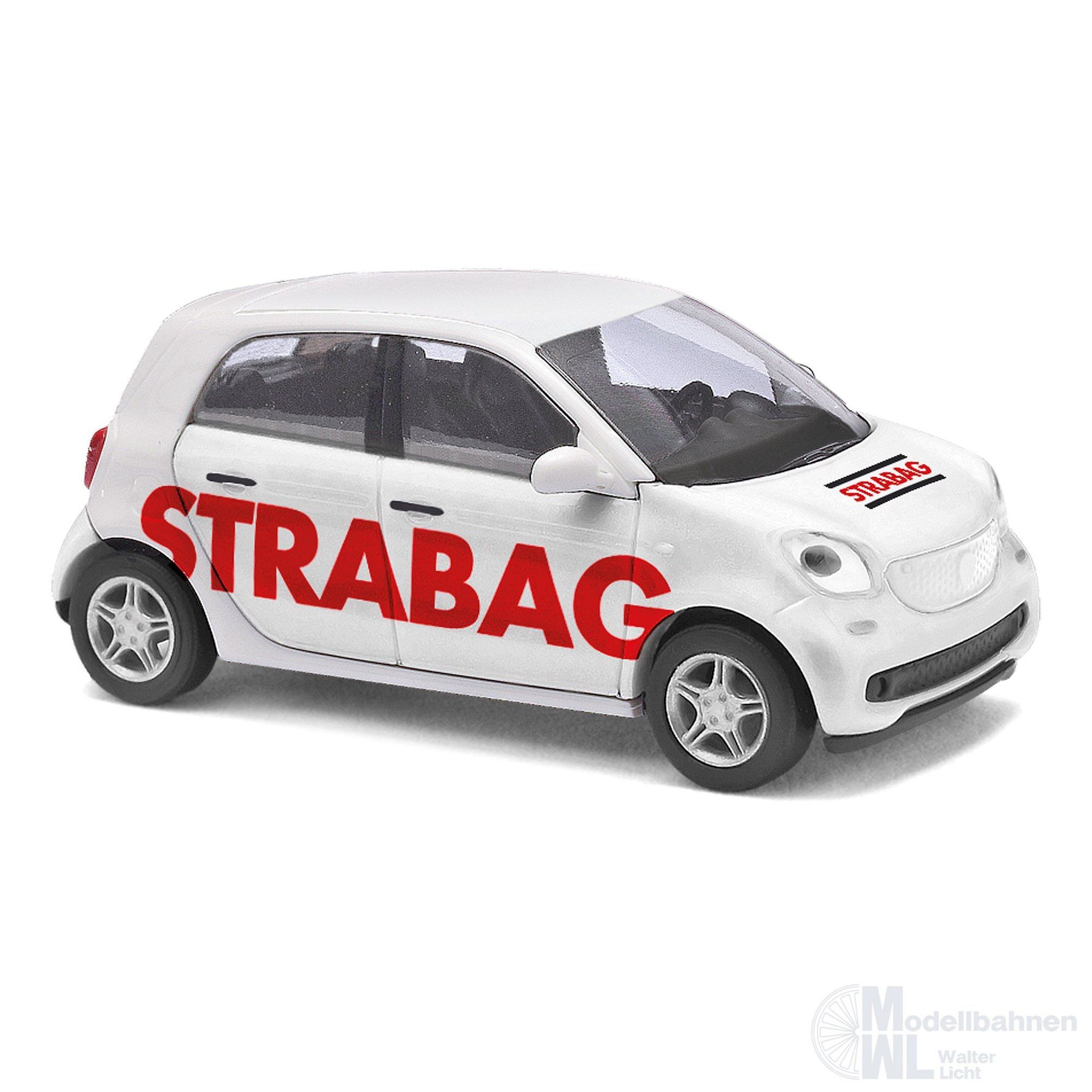 Busch 49562 - Smart Forfour 14 Strabag H0 1:87 Busch 49562 - Smart Forfour 14 Strabag H0 1:87