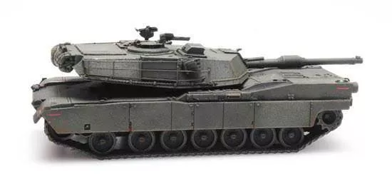 ARTITEC b.v. 6870138 - Panzer M1 Abrams green Combat Ready US ARMY H0 1:87
