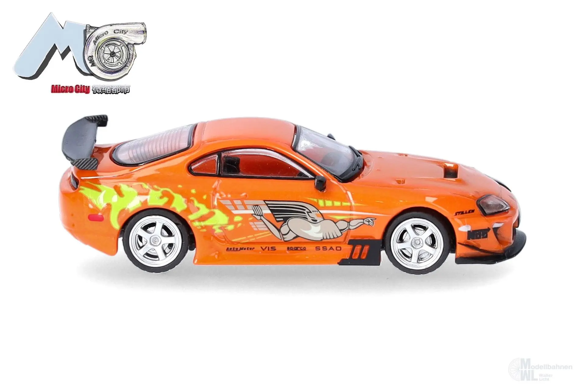 Herpa 87MC000018 - Toyota Supra orange FnF H0 1:87