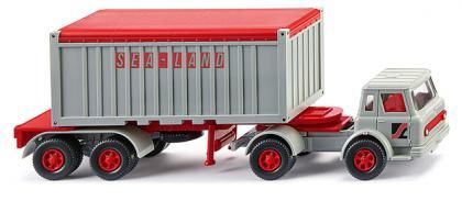 Wiking 052501 - Int. Harvester Containersattelzug 20' Sealand H0 1:87