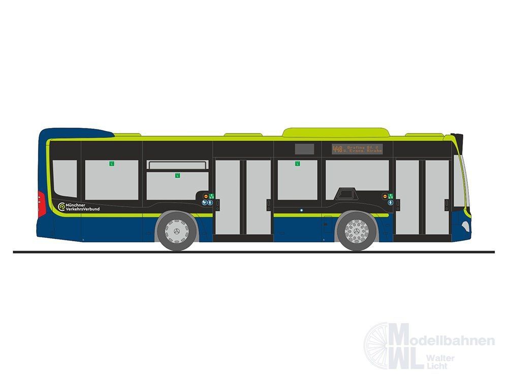 Rietze 67964 - Mercedes-Benz Citaro K´15 Omnibusverkehr Reisberger-MVV H0 1:87