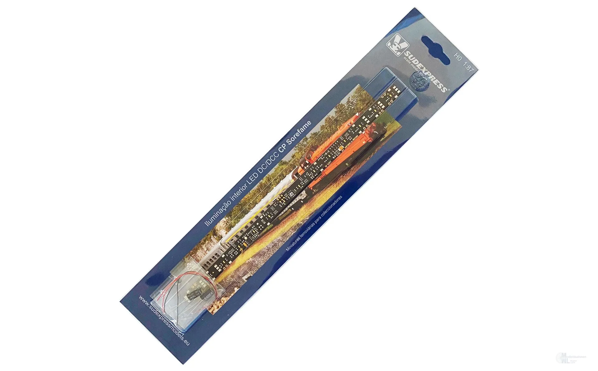 Sudexpress SUD5010 - Innenbeleuchtung PLED CP Sorefame Personenwagen H0/GL Decoder