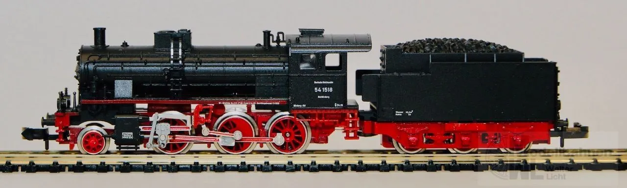 Trix 12904 - MINITRIX - Dampflok BR 54 1518 DRG Ep.II N 1:160