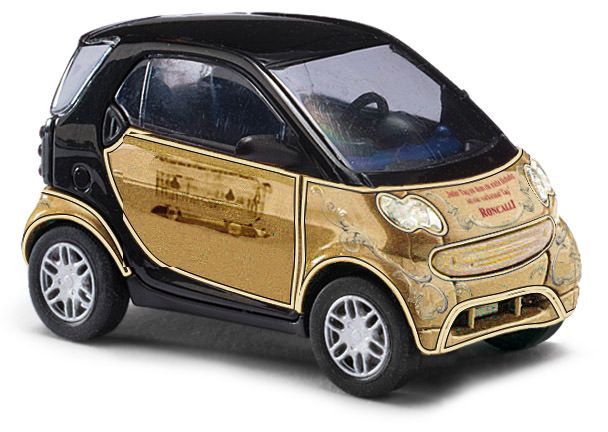 Busch 46184 - Smart Fortwo 07 Roncalli H0 1:87 Busch 46184 - Smart Fortwo 07 Roncalli H0 1:87