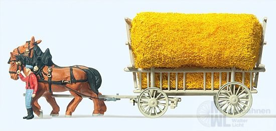 Preiser 30477 - Getreidewagen Fertigmodell H0 1:87