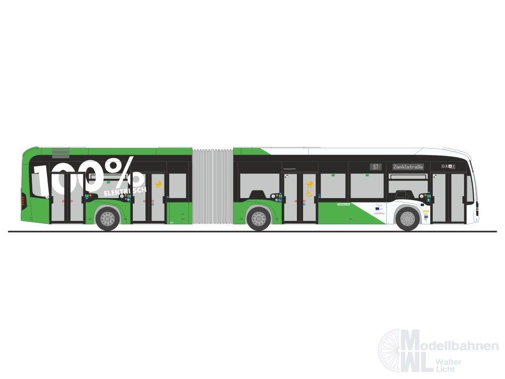 Rietze 77634 - Mercedes-Benz eCitaro G Holding Graz (AT) H0 1:87