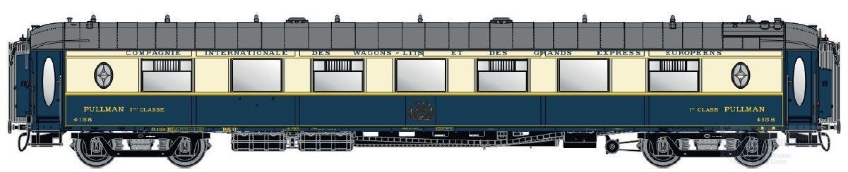LS Models 49181 - Pullman Salonwagen WP CIWL Ep.IIIb H0/GL