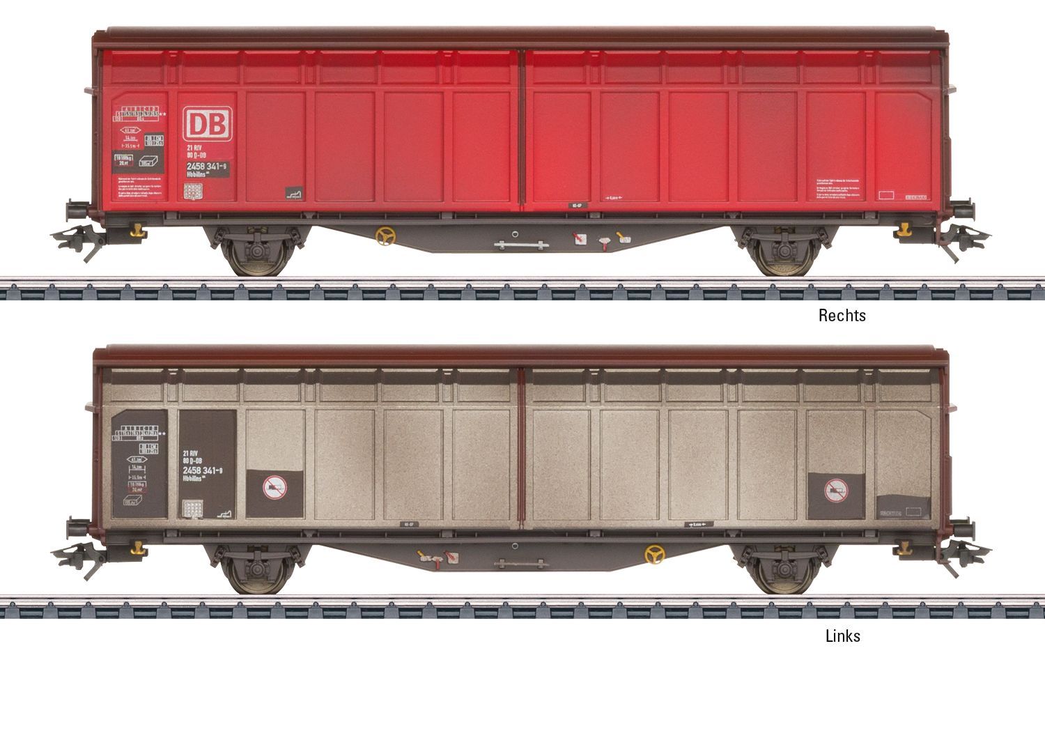 Märklin 48017 - Schiebewandwagen DB Cargo Hbbillns 305 H0/WS