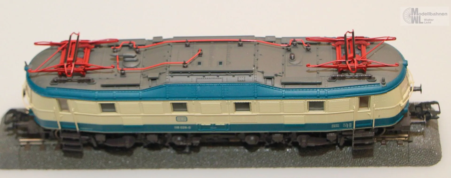 Märklin 37685 - MÄRKLIN - MHI E-Lok BR 118 DB Ep.IV ozeanblau/beige H0/WS Sound mfx