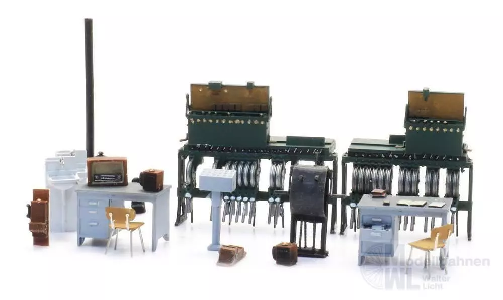 ARTITEC b.v. 387536 - Innenausstattung Stellwerk H0 1:87