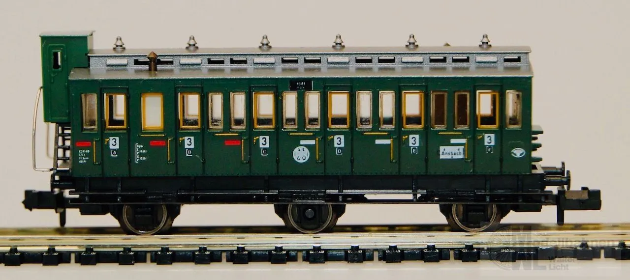 Fleischmann 8094 - FLEISCHMANN - Abteilwagen DRG Ep.II mit Bremserhaus N 1:160