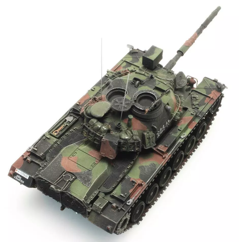 ARTITEC b.v. 6870077 - Panzer M48 A2 G A2 Flecktarnung Bundeswehr Deutschland H0 1:87