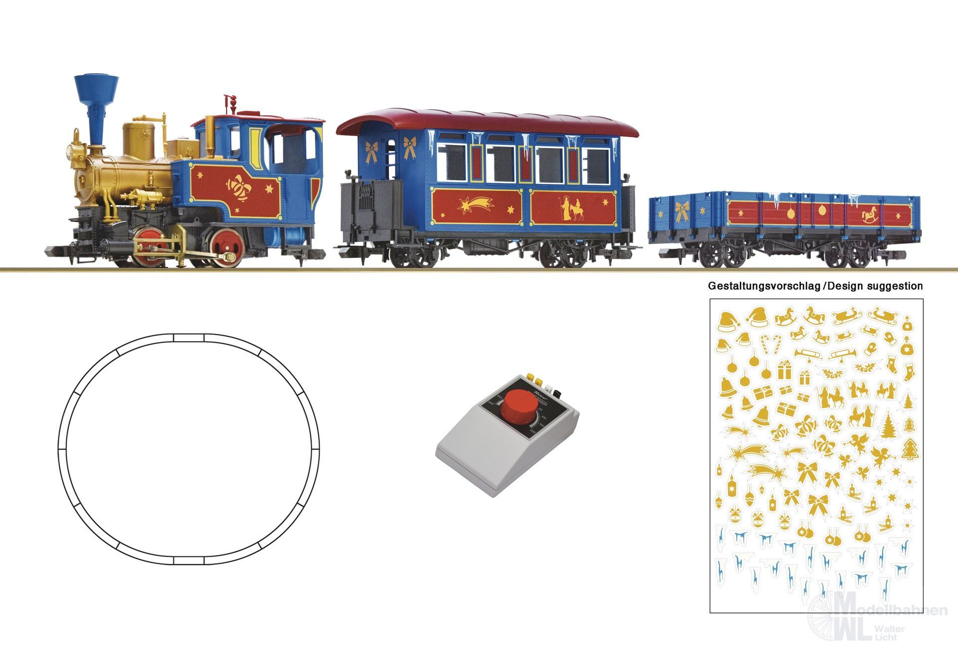Roco 5100003 - Roco Weihnachtszug analog H0/GL