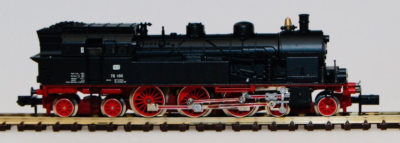 Arnold 2274 - ARNOLD - Dampflok BR 78 165 DB Ep.III N 1:160