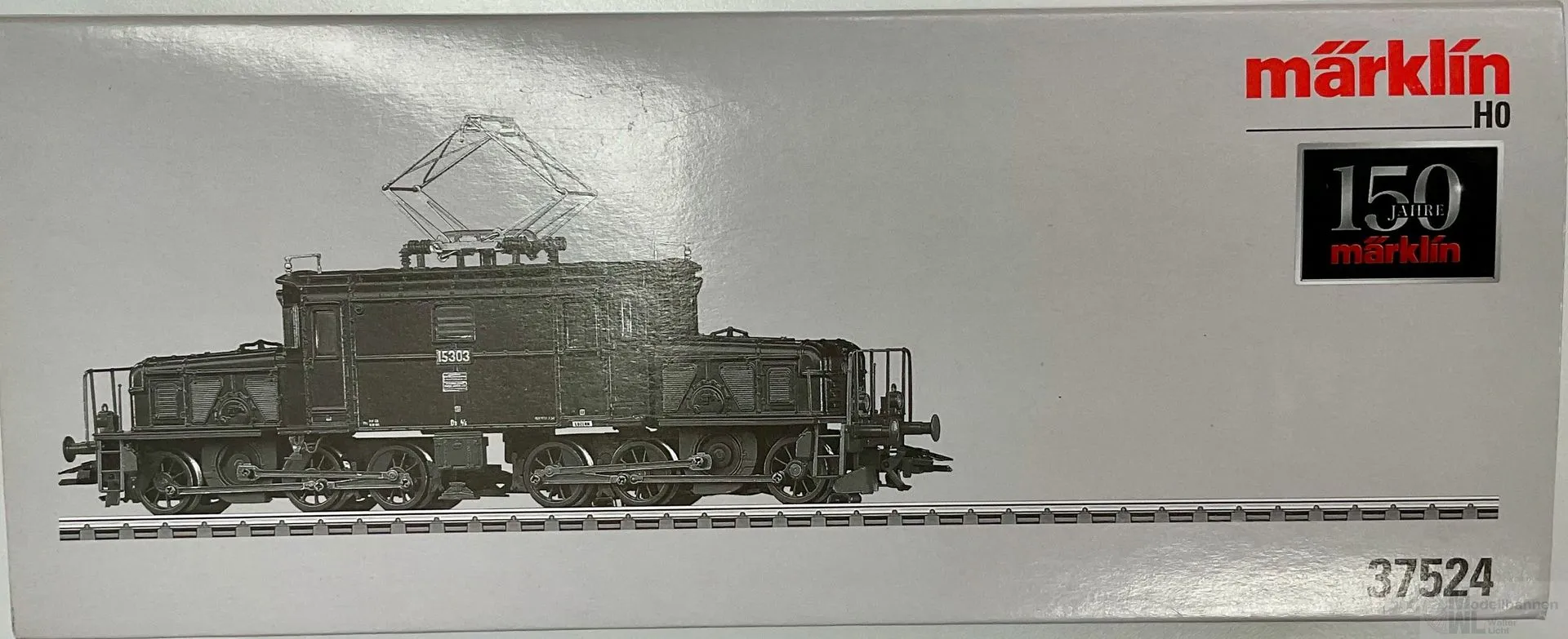 Märklin 37524 - MÄRKLIN - E-Lok De 6/6 SBB Ep.III Seetalkrokodil H0/WS