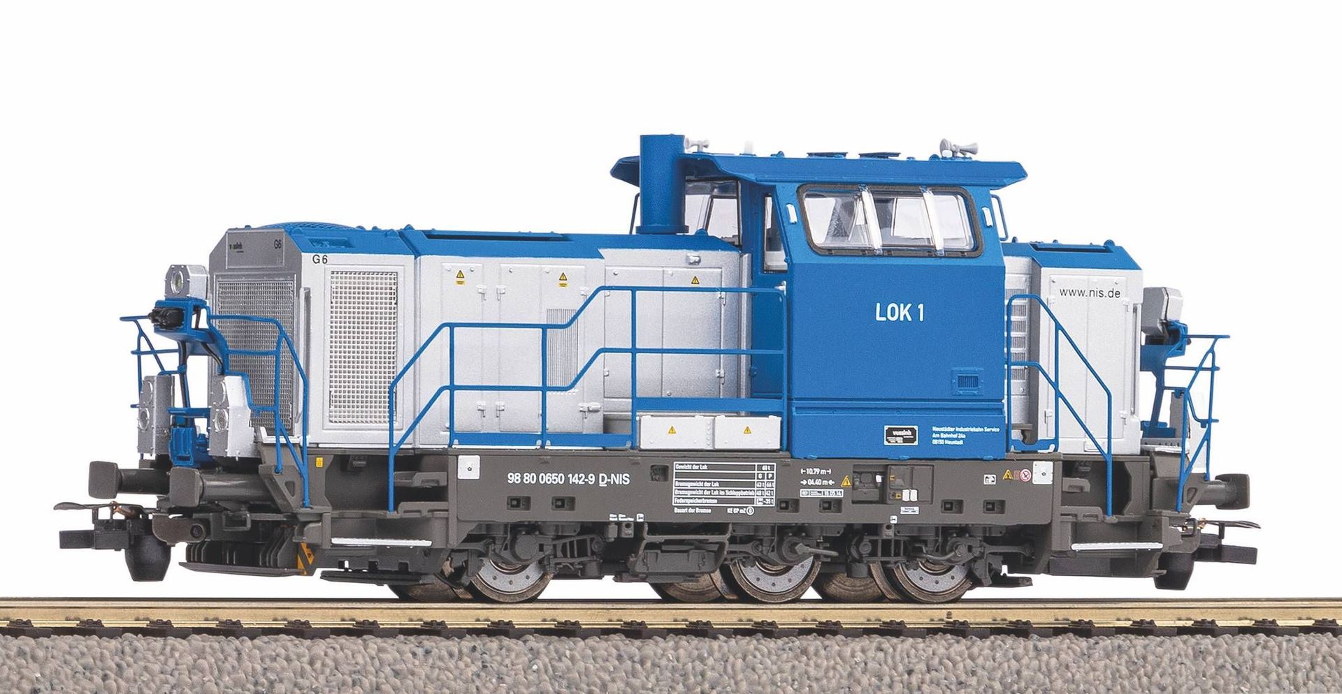 Piko 55914 - Diesellok G 6 neutral Ep.VI H0/GL Sound Expert Plus
