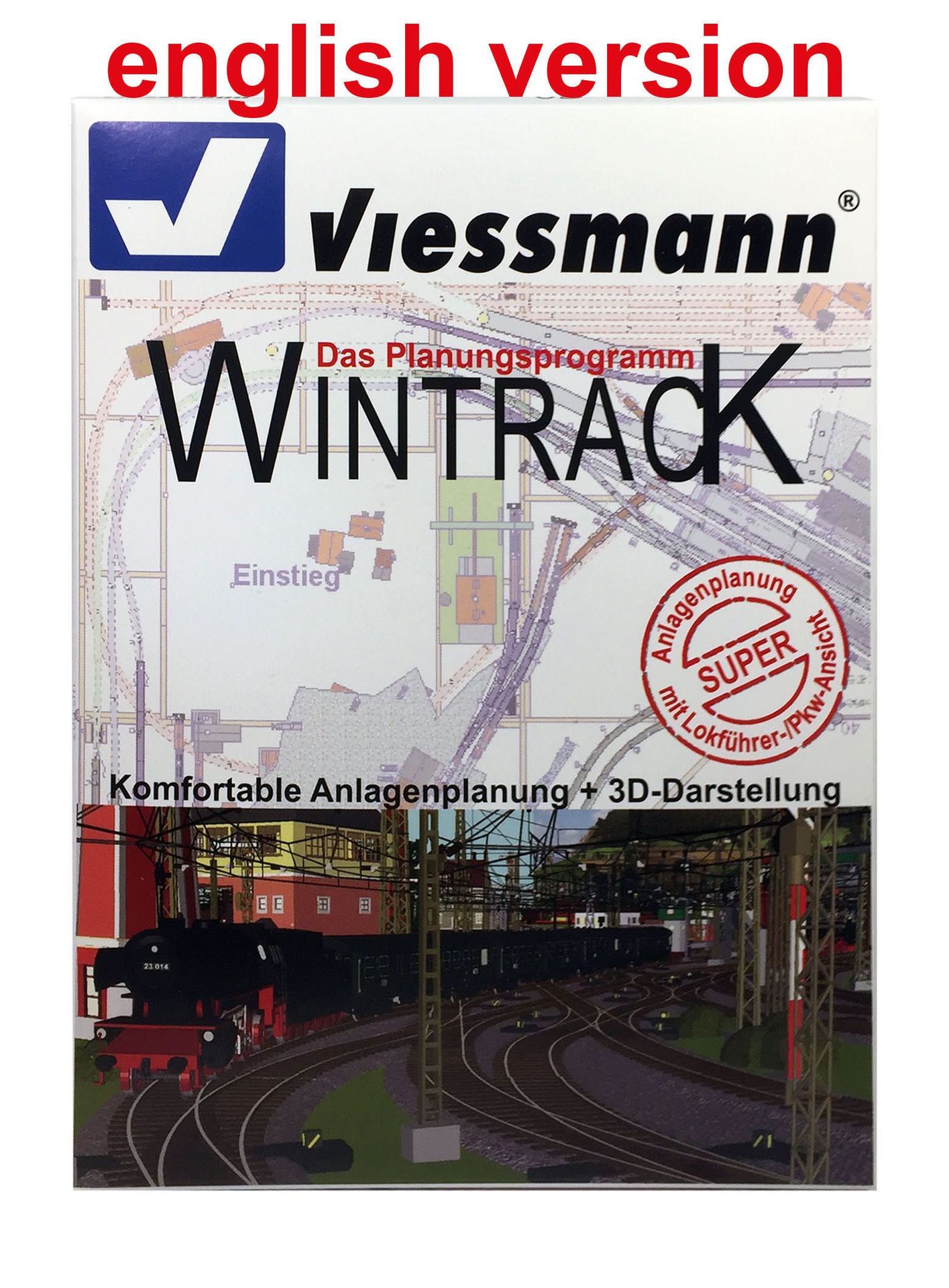 Viessmann 10061 - WINTRACK 3D Vollversion englisch