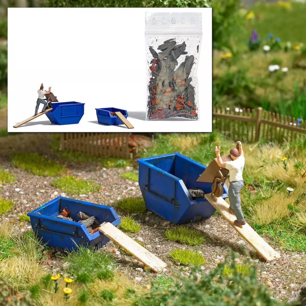 Busch 7939 - A-Set: Entrümpelung H0 1:87