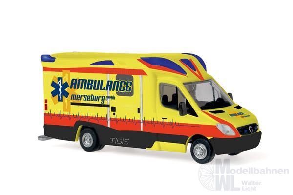 Rietze 68625 - Ambulanz Mobile Tigis Ergo Ambulance Merseburg H0 1:87