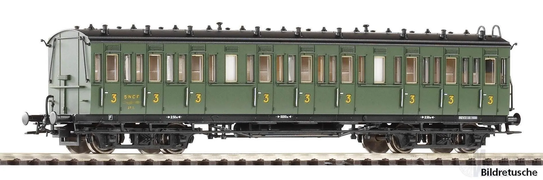 Piko 53329 - Abteilwagen SNCF Ep.III 3.Kl. H0/GL