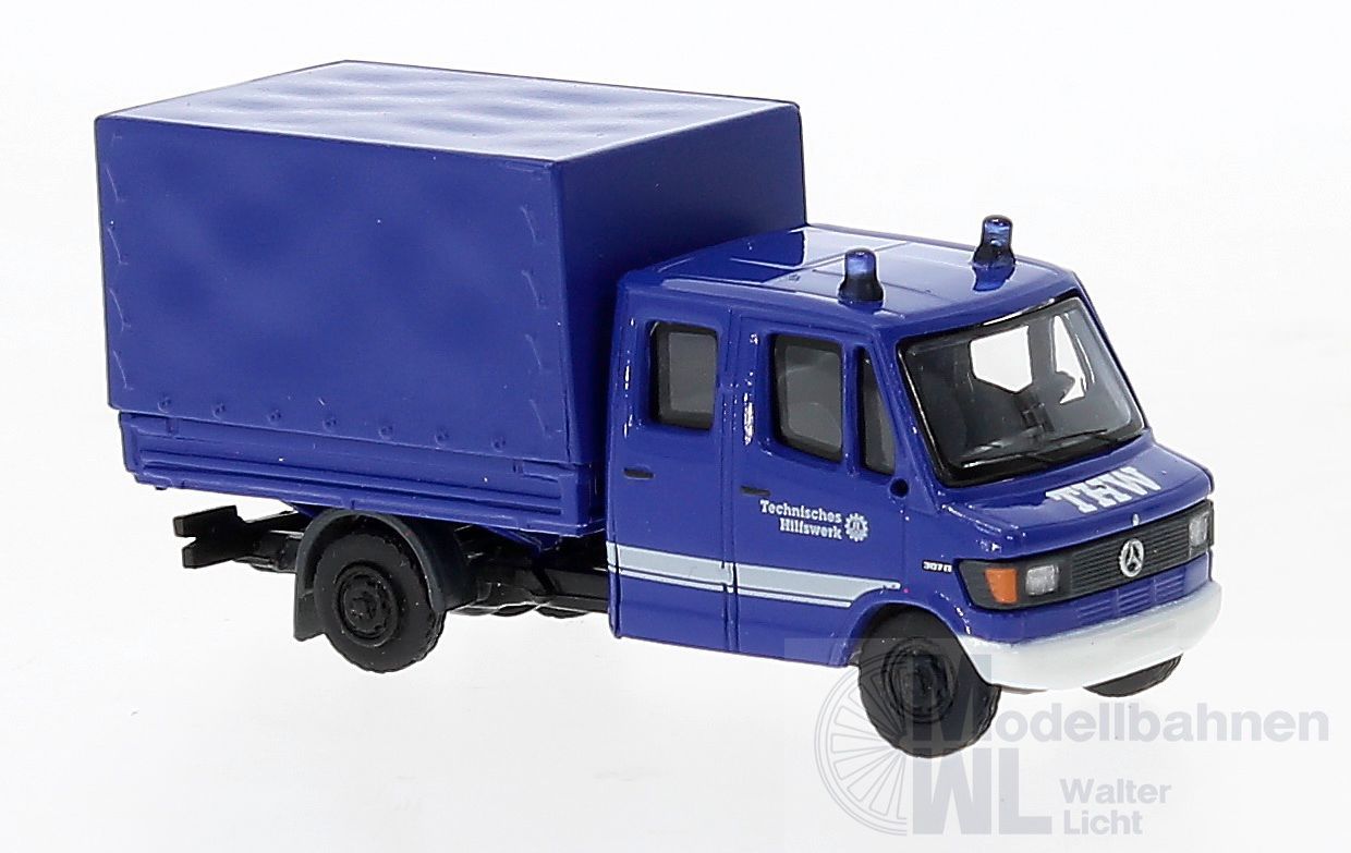 Brekina 36956 - Mercedes-Benz L 307 Doka des THW H0 1:87