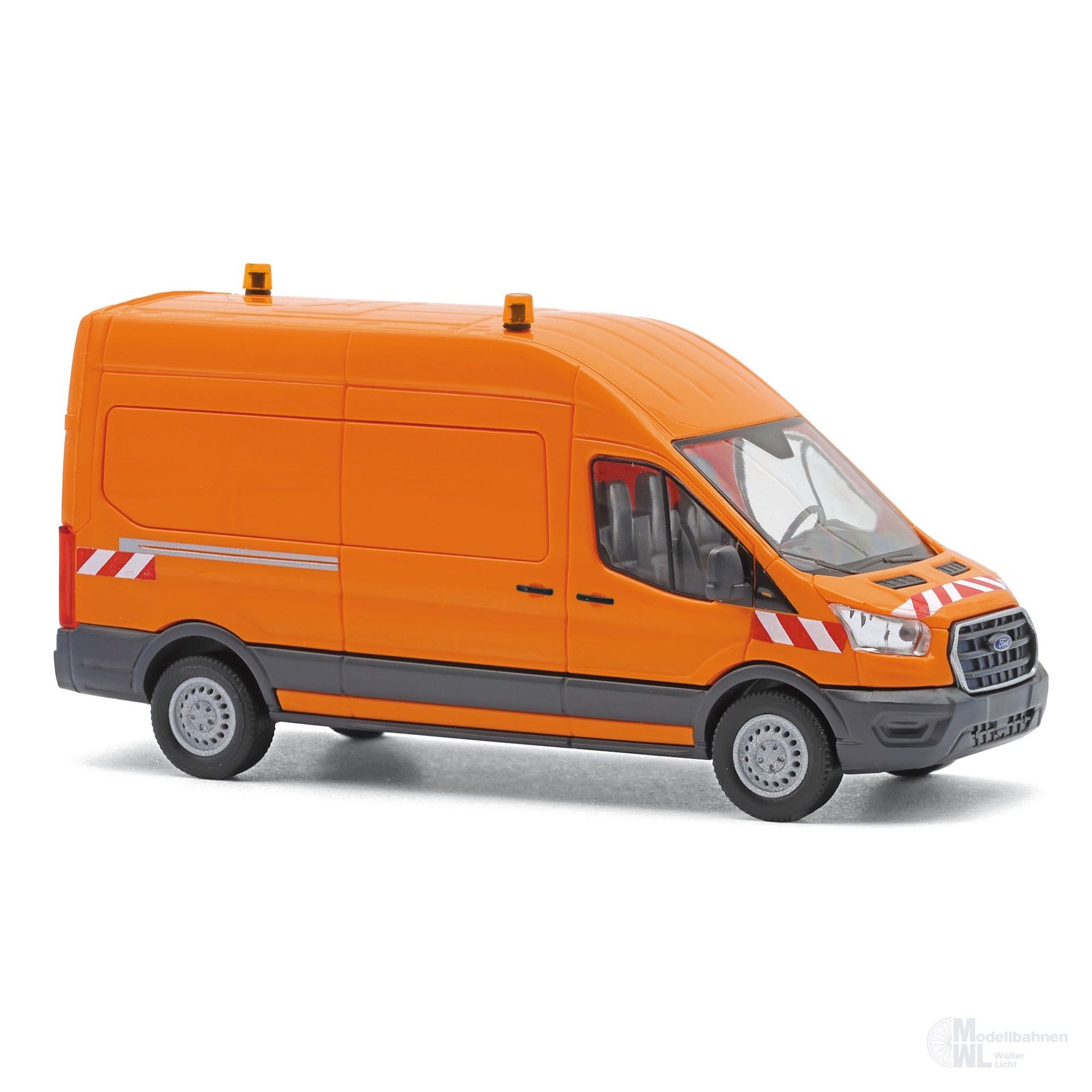 Busch 54515 - Ford Transit Kastenwagen orange Kommunal Baujahr 2014 H0 1:87