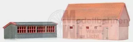 ARTITEC b.v. 14134 - Hühner- und Schweinestall BAUSATZ N 1:160
